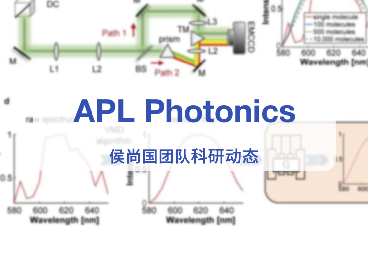 APL Photonics  | 侯尚国团队与合作者提出一种深度学习增强的单分子光谱成像方法